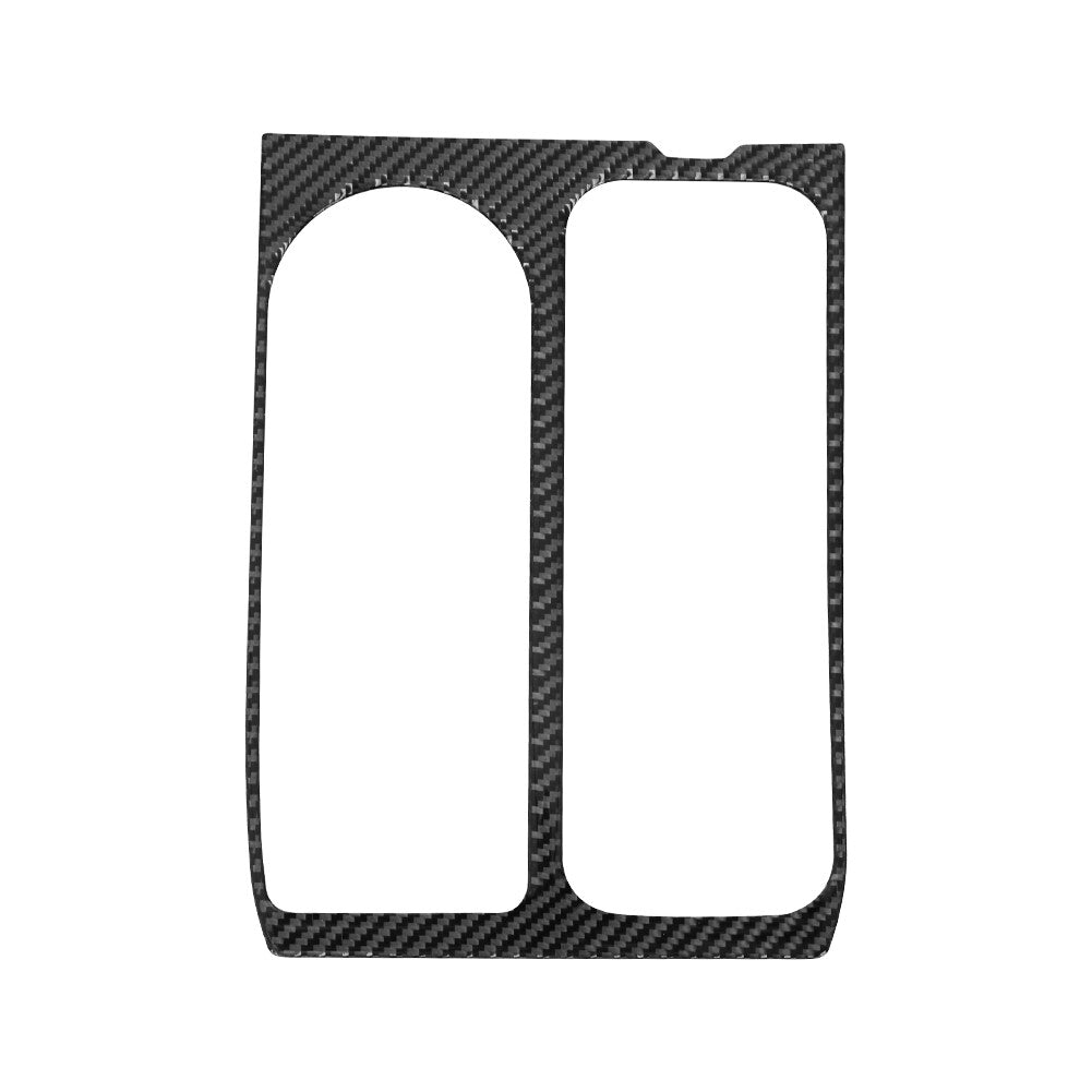 Carbon Fiber Center Gear Shift Panel Cover Trim for Ford Explorer 2020-2023