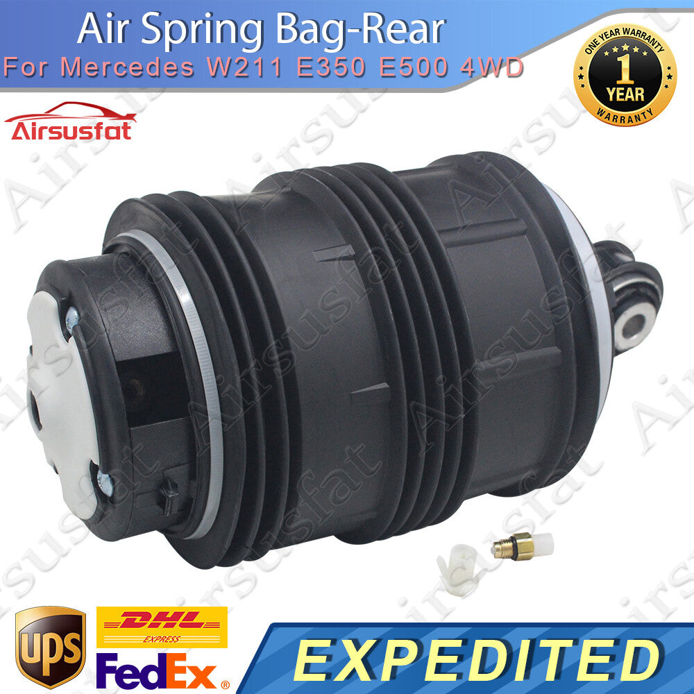 for Mercedes W211 E350 E500 4WD 2Pins Rear Left/Right Air Suspension Spring Bag