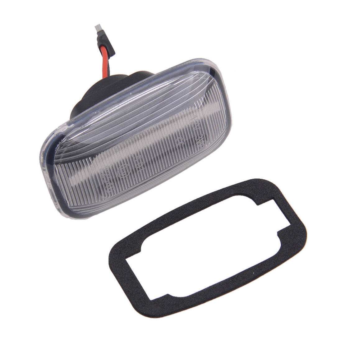 2x Clear Fender Indicators Turn Signal Light fit for Toyota for Land Cruiser J70