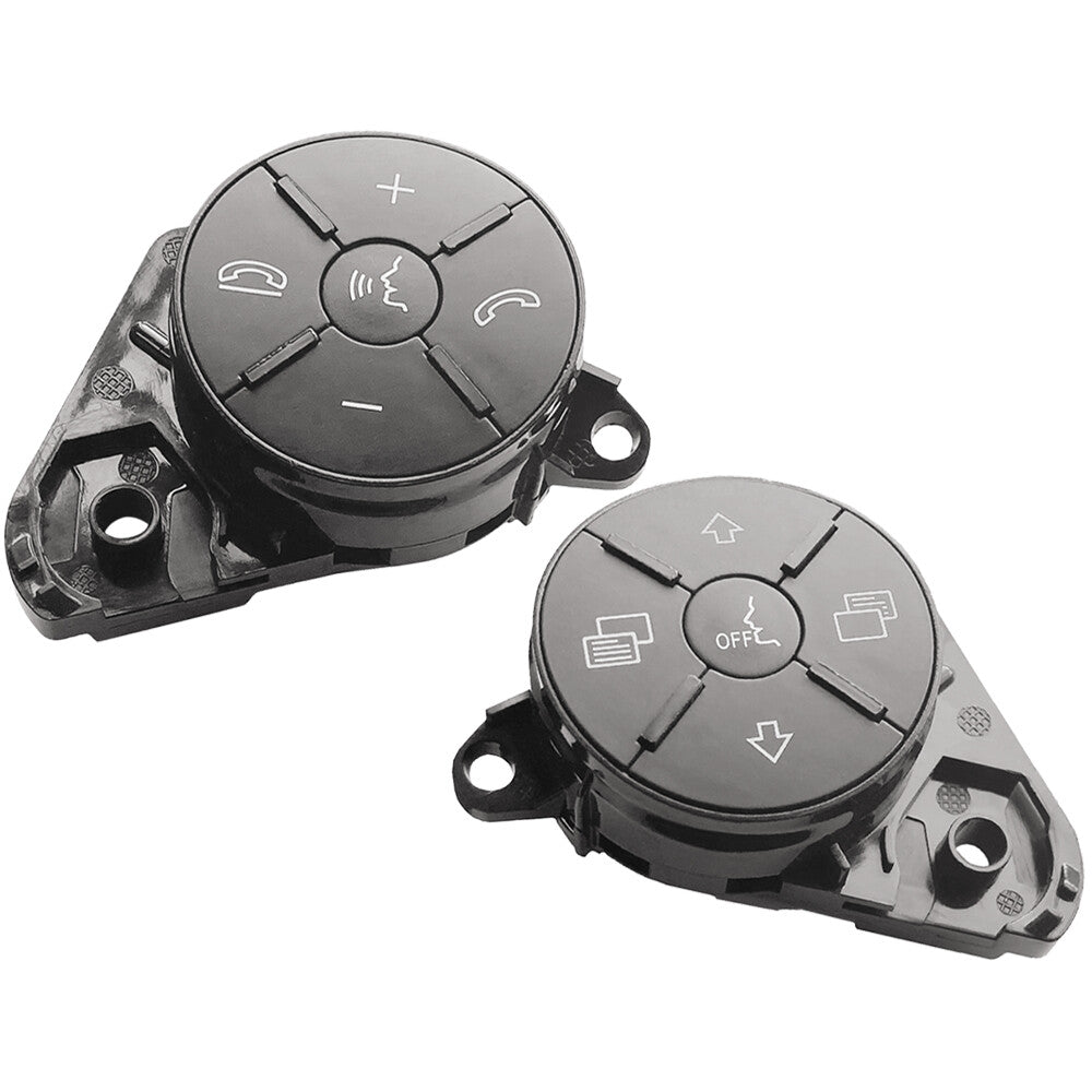 2X Steering Wheel Switch Repair Button Gray Left+Right For M GL R W164 W251