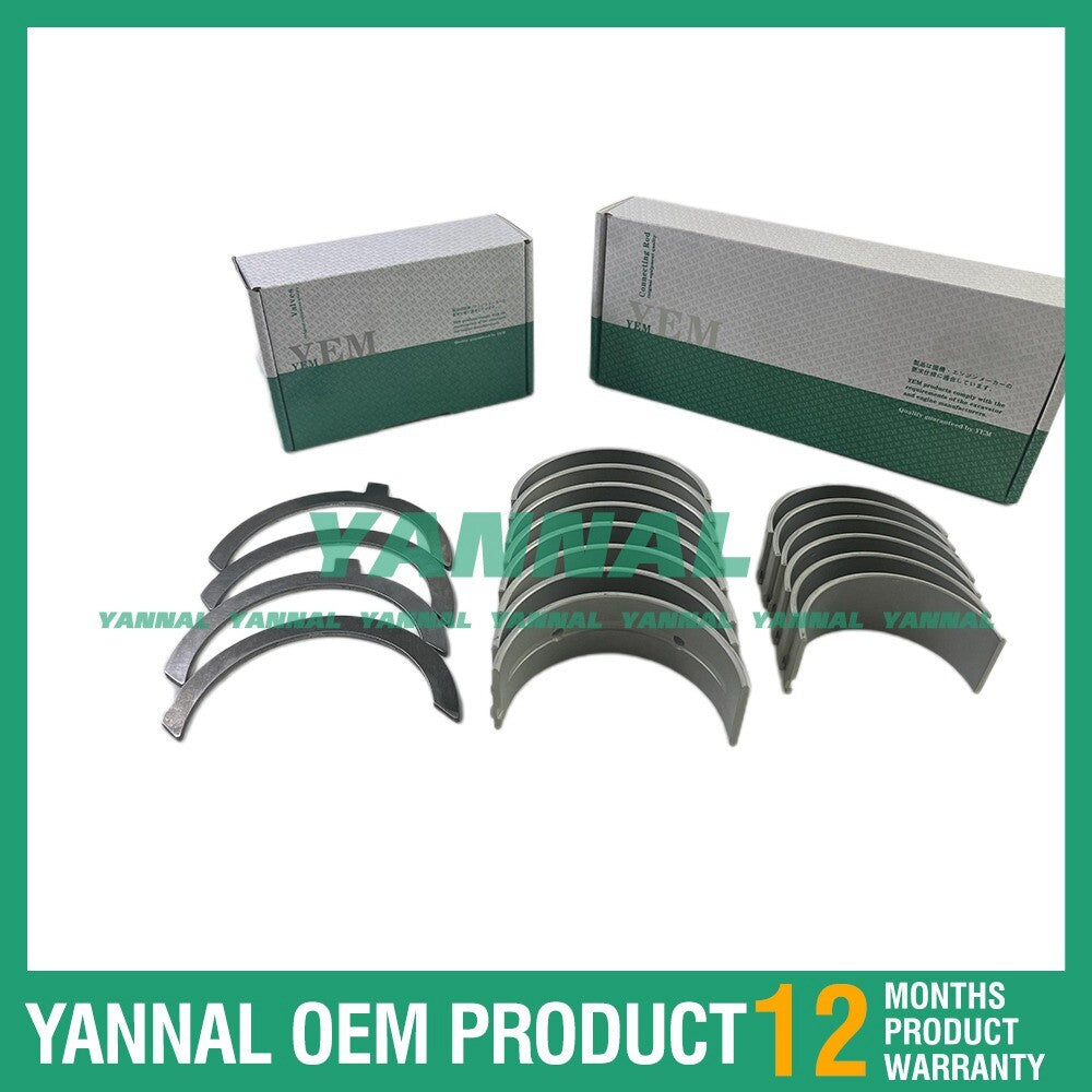 Suitable for Yanmar 3TNE74 main crankshaft and connecting rod bearing kit STD