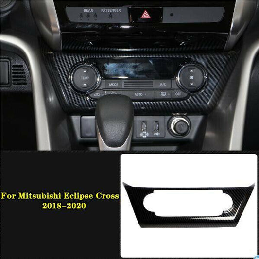 Carbon Fibe Console Air Conditioner Switch Cover for Mitsubishi Eclipse Cross