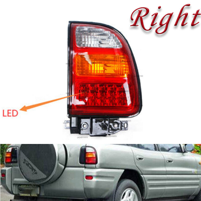 Right LED Remodel Rear Tail Light Signal lamp For 1998-2000 for TOYOTA RAV4 RAV-4
