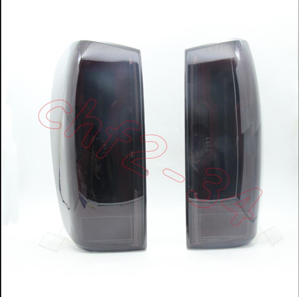 Smoked LED Tail Lights Rear Brake Stop Lamps LH+RH Fit for Mazda BT50 2021-2023