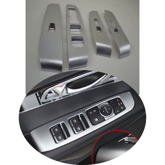 for Kia Sorento DX 2016-20 ABS Silver Glass Window Lifting Panel Decoration AUTO