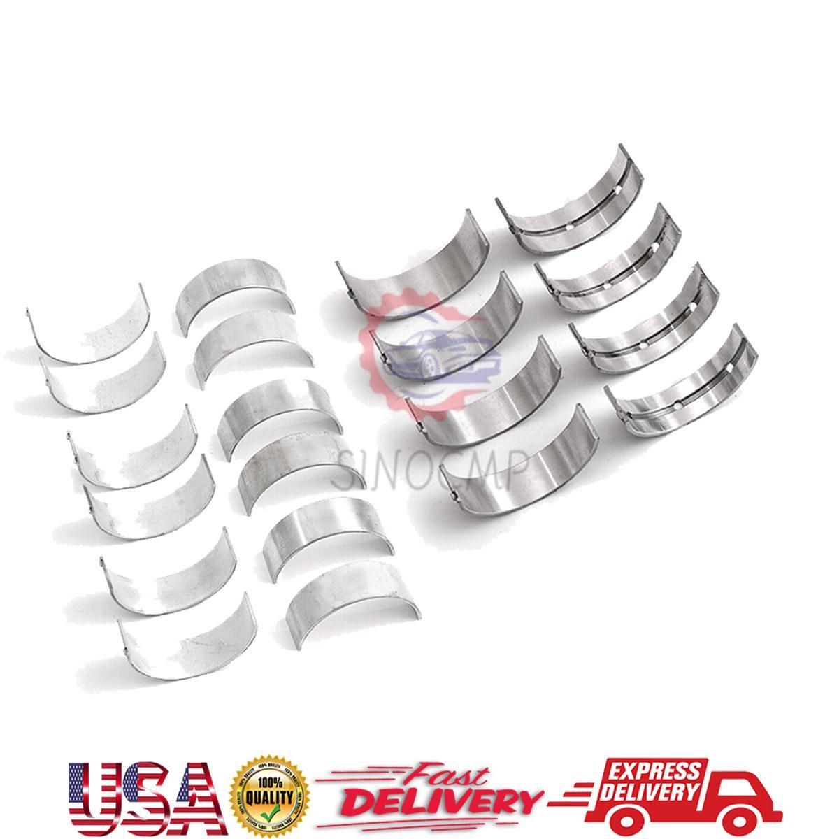 M272 Engine Main  Con Rod Bearing Shells for Mercedes-Benz X204 W204 W211 3.0L