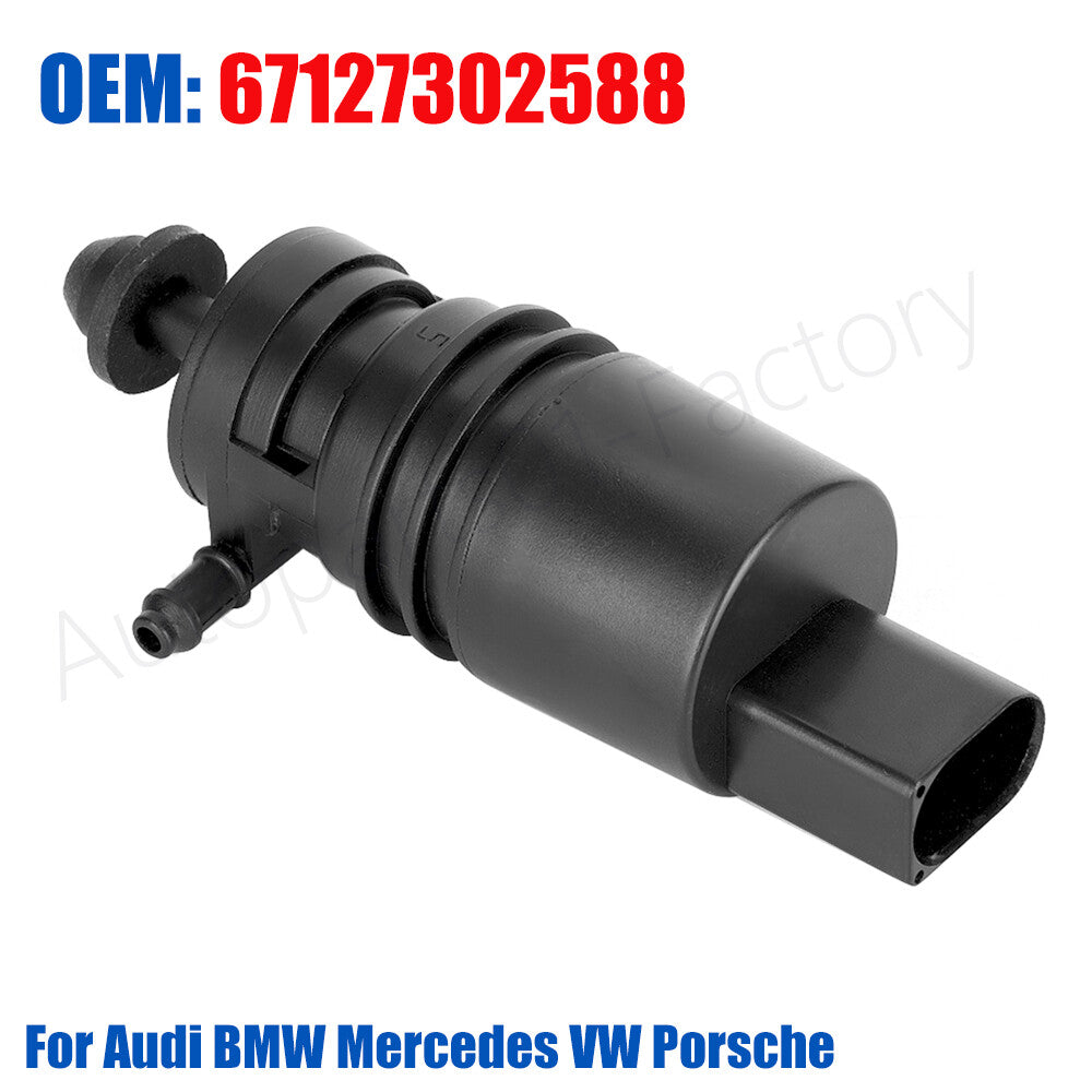 67127302588 Windshield Washer Pump for Audi for BMW for Mercedes for VW for Porsche