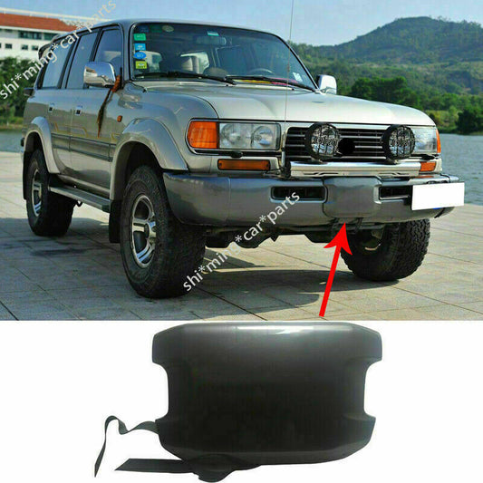 for Toyota for Land Cruiser LC80 FZJ80 92-97 Car Front Bumper Winch Cover Trim Frame