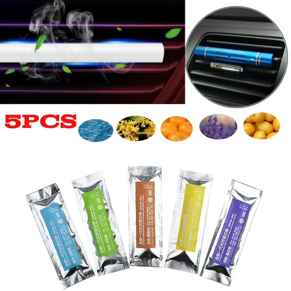 5-pack of perfume sticks/car vents/air freshener refill box perfume diffusers