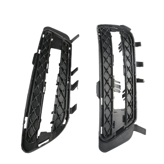Set of 2 Front Bumper Fog Lamp Grill Cover for 09-16 for Benz E350 E550 Left + Right