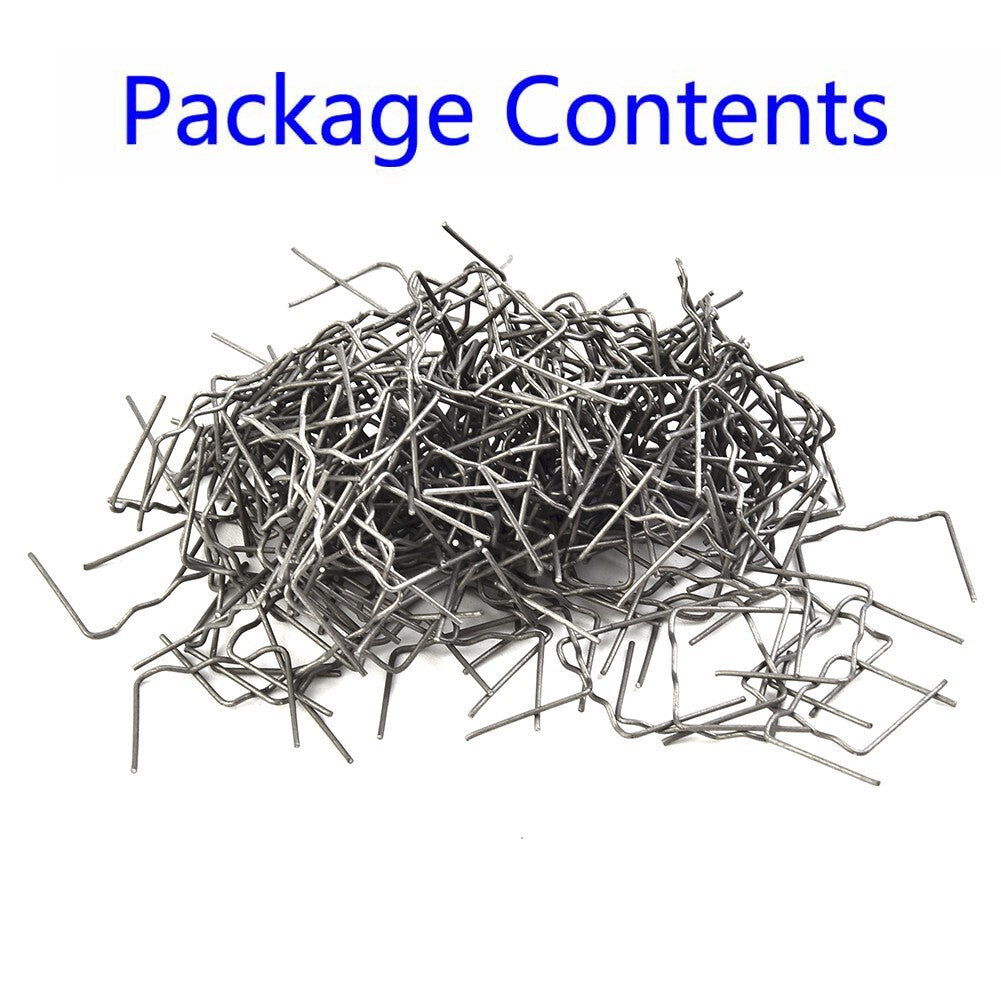 Pre-cut Hot Stapler Staples 500PCS Accessories Flat Staple Replacement