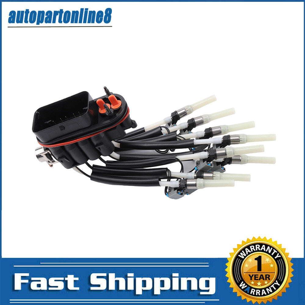 Central Multi-Port Fuel Injectors for Chevy Suburban C1500 C2500 K1500 FJ10566