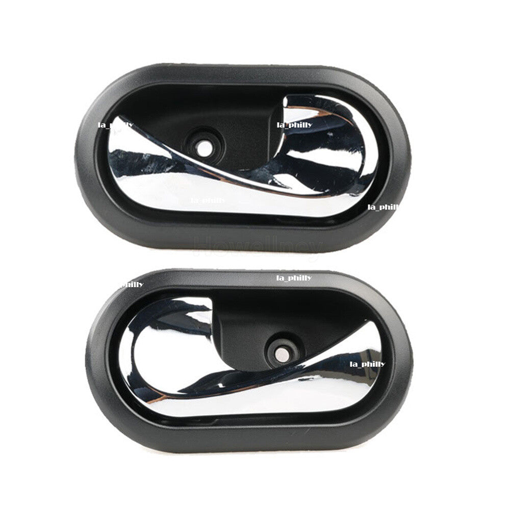 Pair Left Right Interior Door Handles For 2012-2016 for Renault Logan Duster