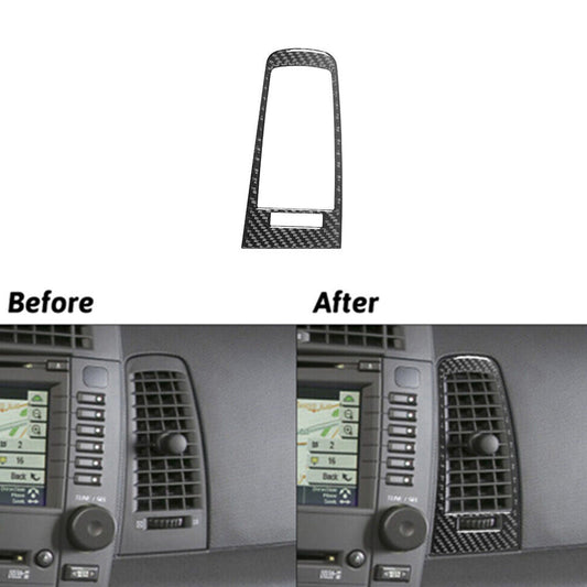 Carbon Fiber Interior Passenger Air Vent Cover Trim for Cadillac CTS 2003-2007
