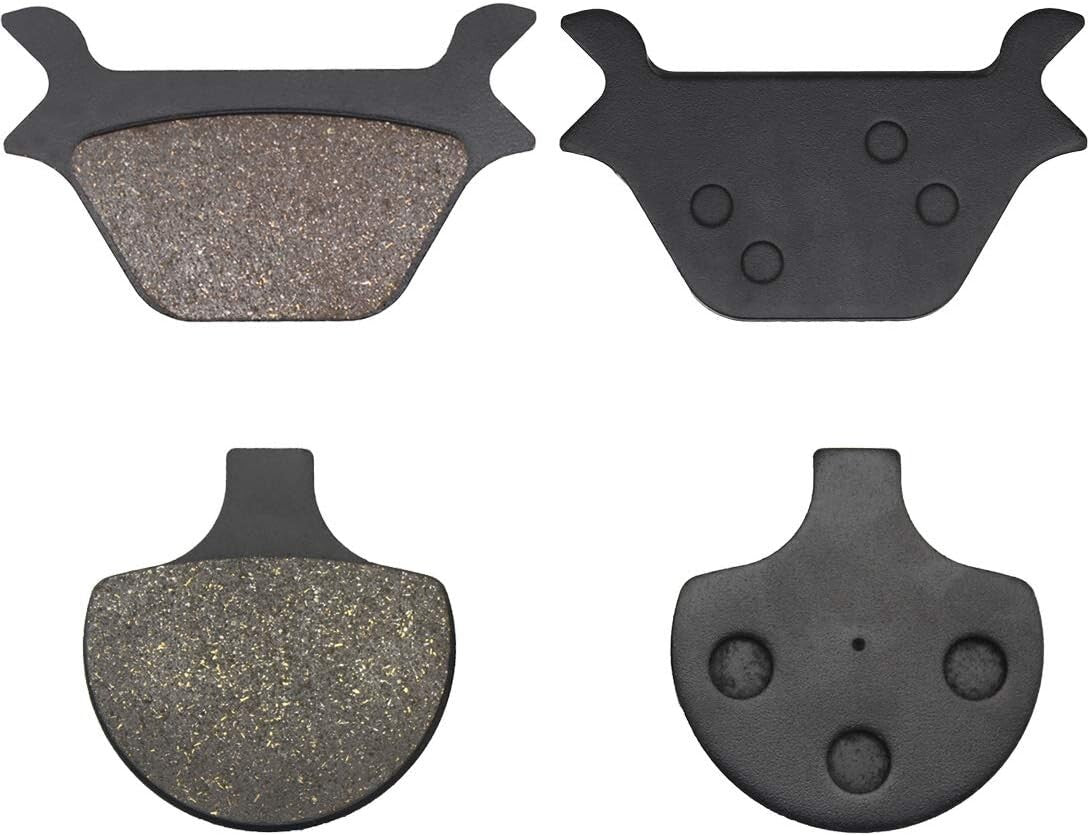 Front and Rear Brake Pads Kit for Dyna Super Wide Glide Low Rider Sportster 883