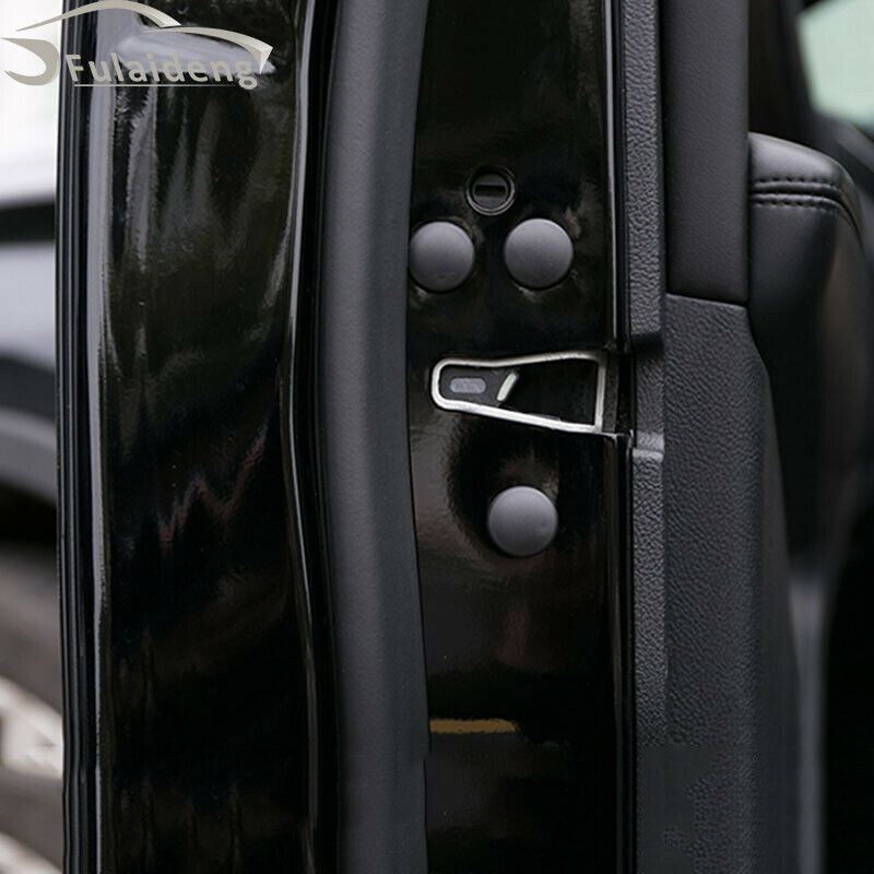 12P for Lincoln MKZ 2017-2020 MKC MKX Black Car Door Screw Protection Cover Trim