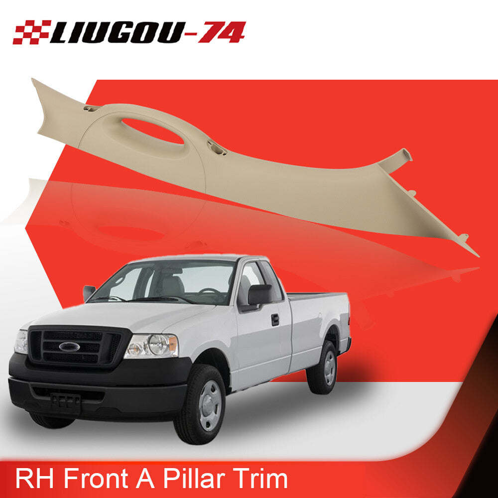 Right passenger side front A pillar trim panel handle fits 04-08 for Ford F150