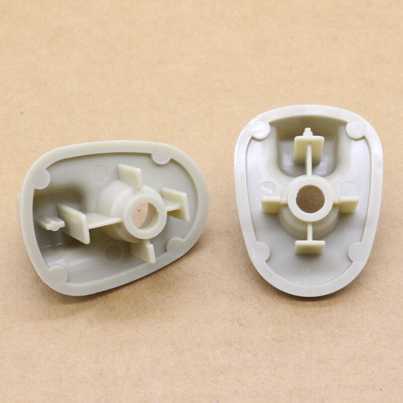 2-Pack Inner Sunshade Clip Holder Bracket (Beige) for Jeep Freeman and for Dodge Nitro