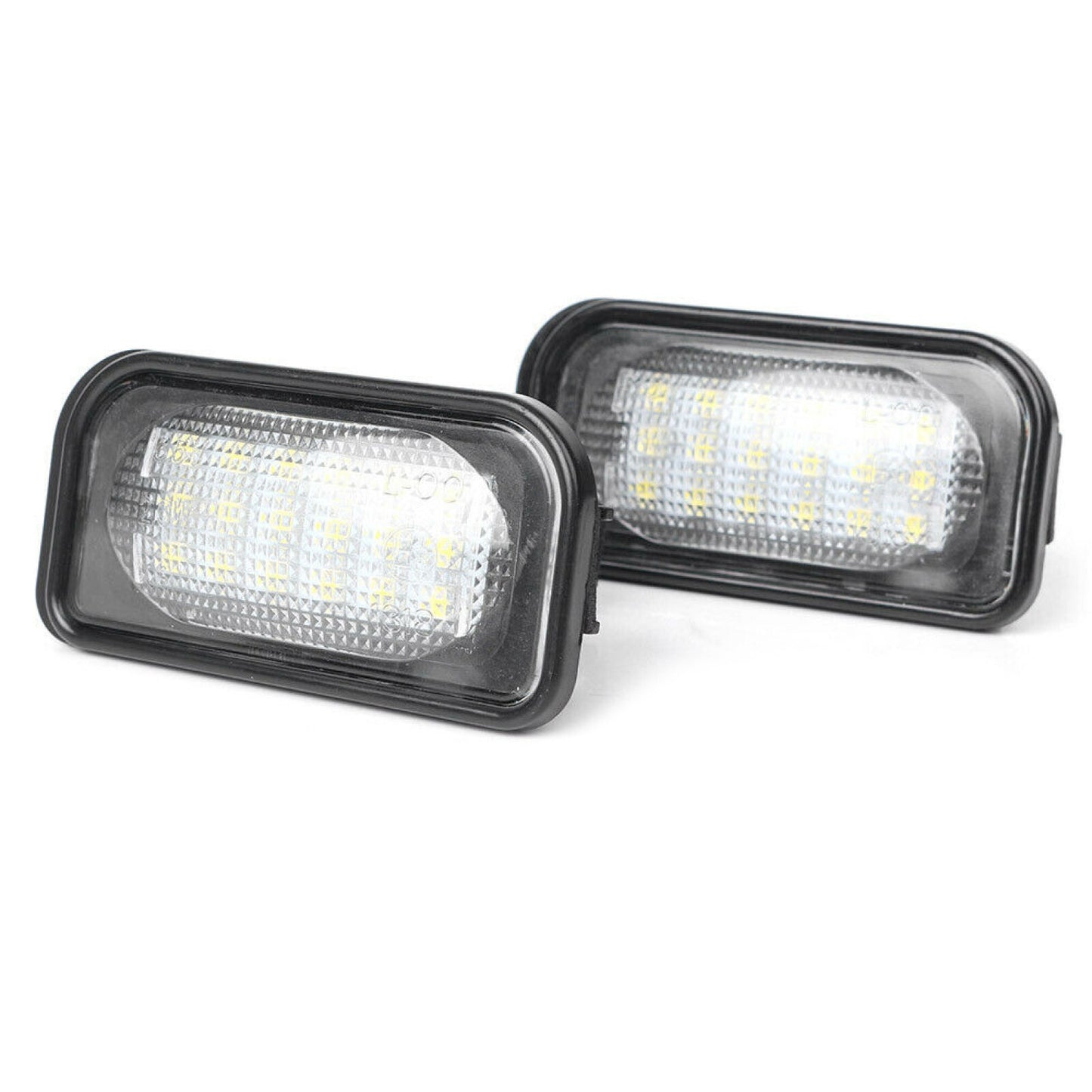 6000K LED License Plate Number Light Lamp for Mercedes-Benz W203 4D 2000-2007