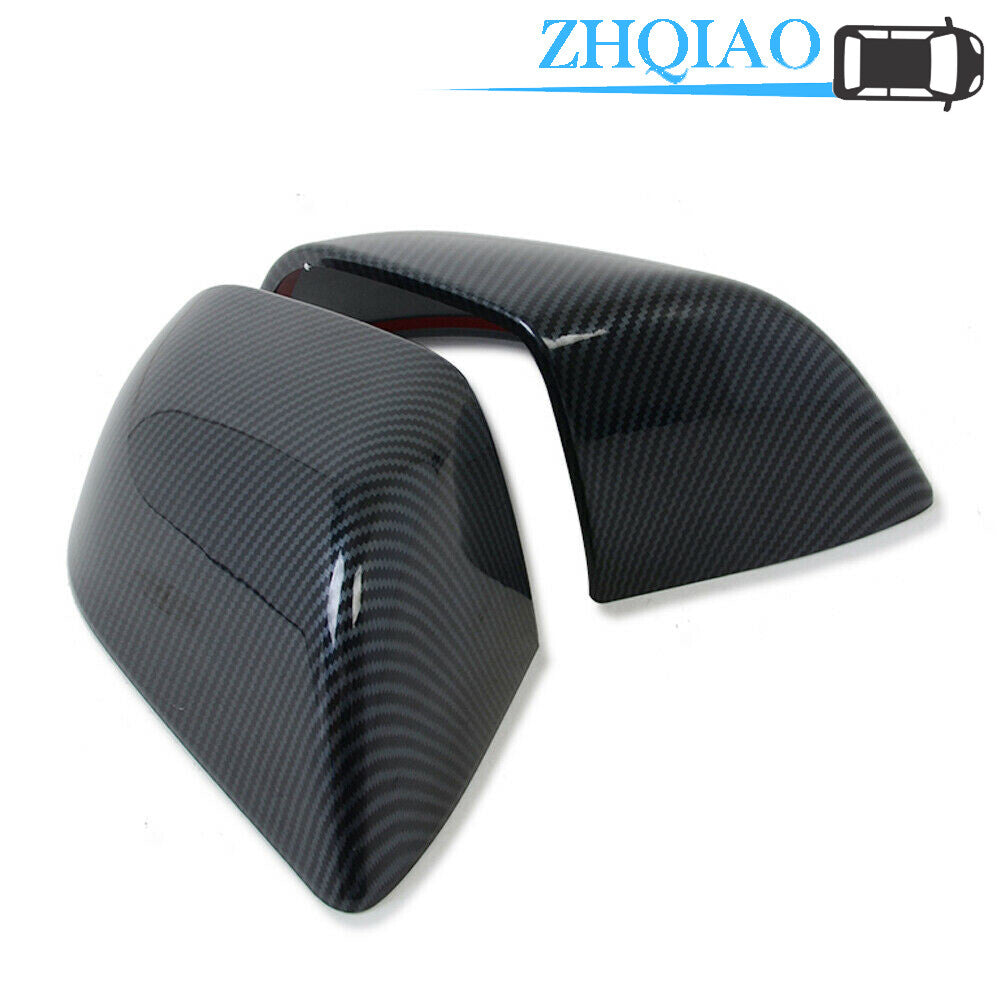 Carbon Fiber Add on Side Wing Rearview Mirror Cover for Tesla Model 3 2017-2019