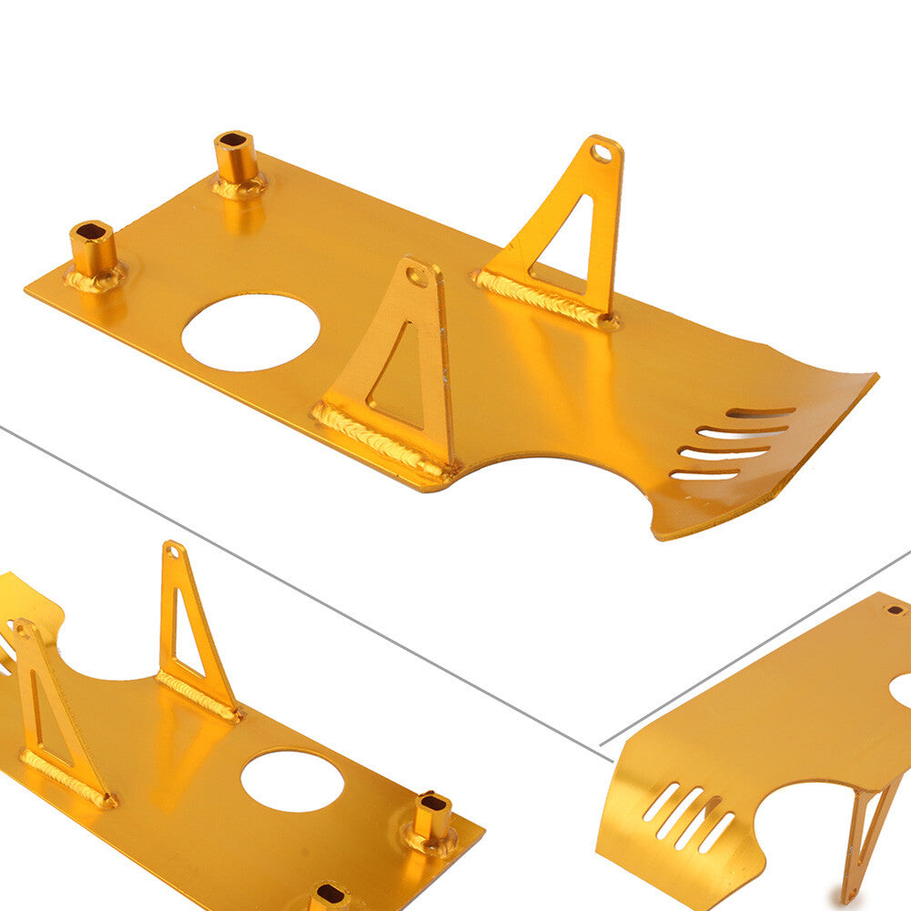 Motorunterfahrschutz f¨¹r for Honda CRF50 / XR50 00-07 Pit Dirt Bikes Aluminum Gelb