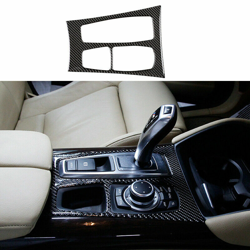 16-Piece Carbon Fiber Interior Trim Covers for BMW X5, E70, X6, E71 (2008-13)