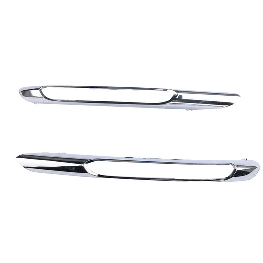 2Pcs Fog Light Grille Moulding Trim for MERCEDES E CLASS E350 E550 W212 09-12