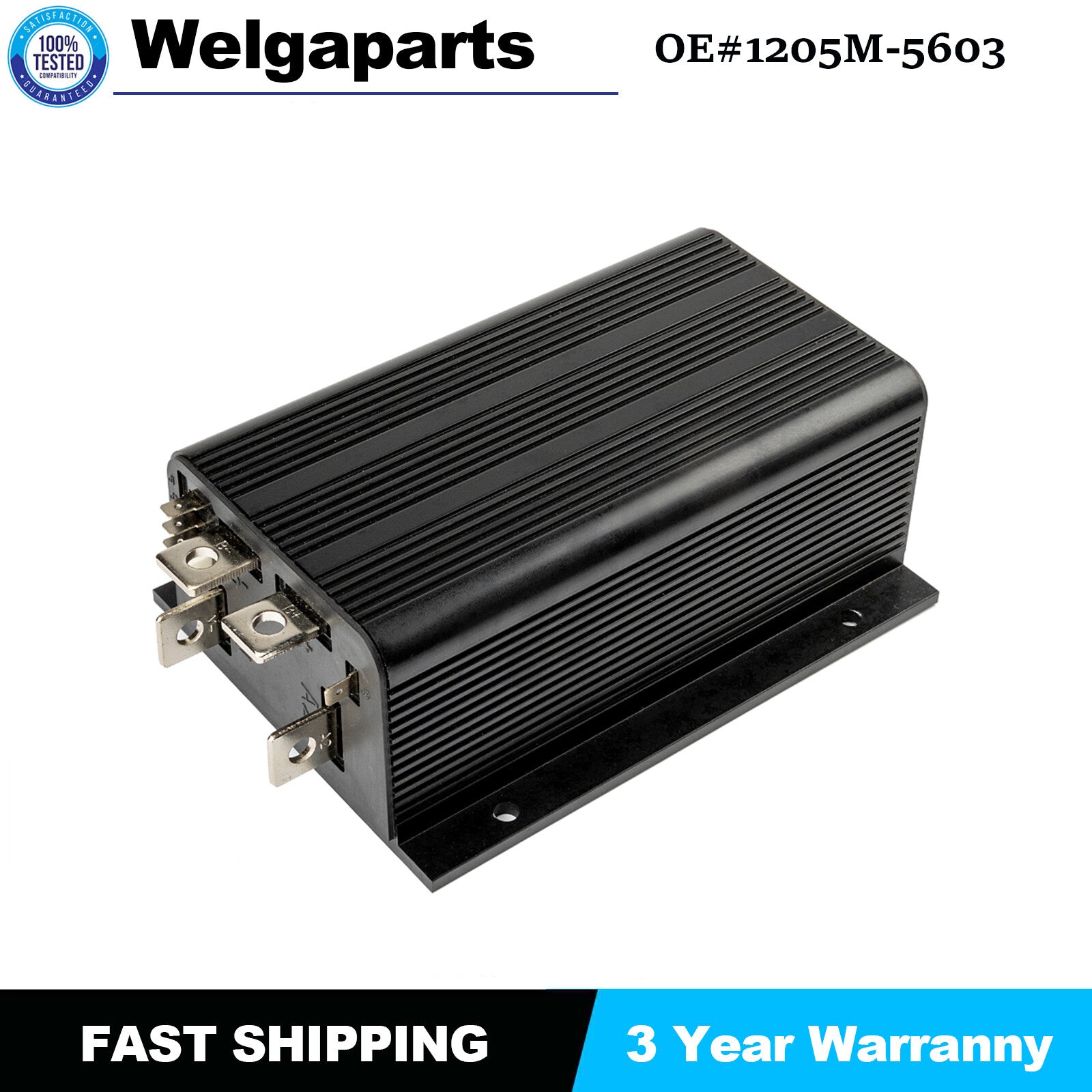 New For Curtis Club for Golf Cart PMC 36V/48V 500Amp DC Controller Motor 1205M-5603