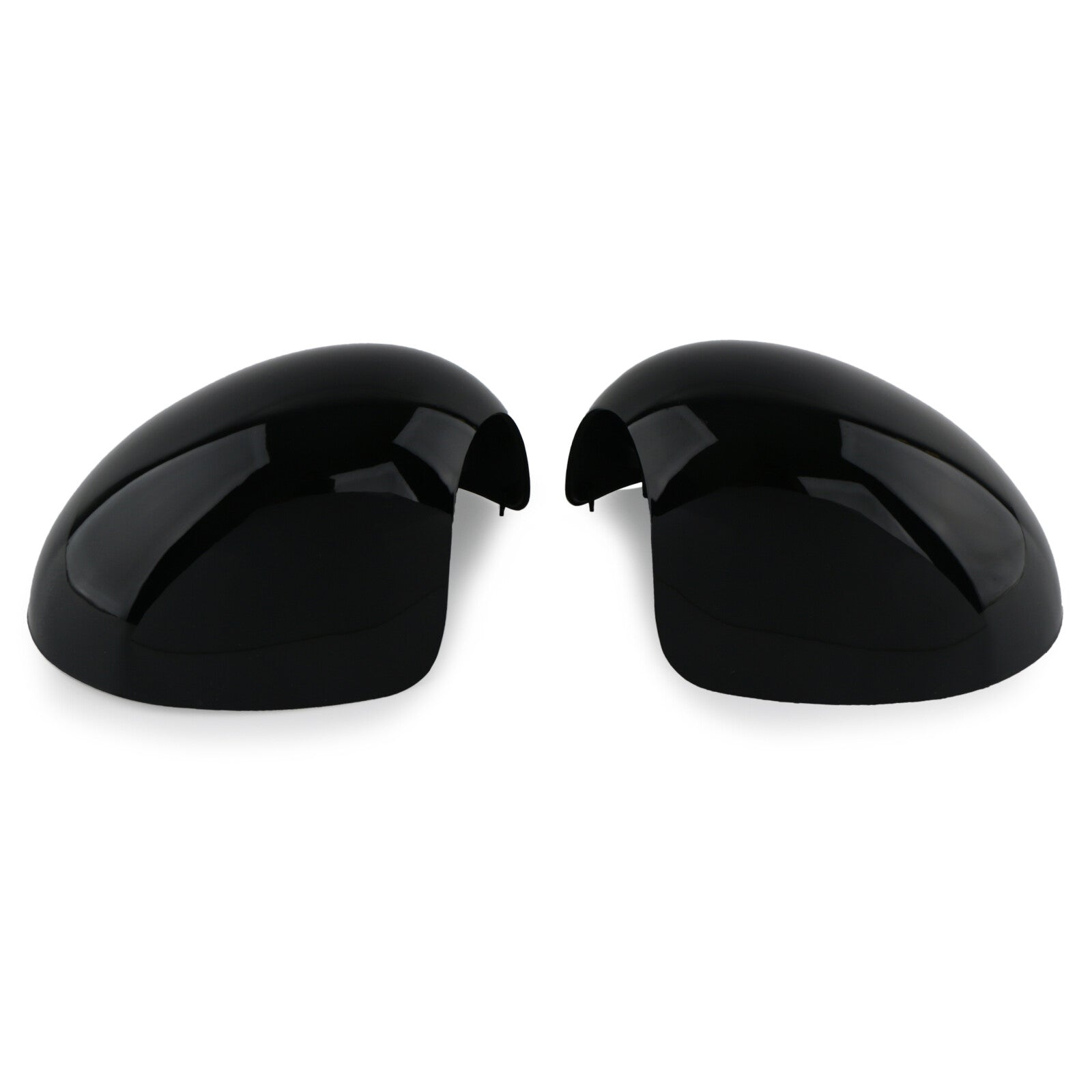 2x Door Wing Mirrors Cover Cap for Mini Cooper R55 R56 R57 R58 R60 Gloss Black