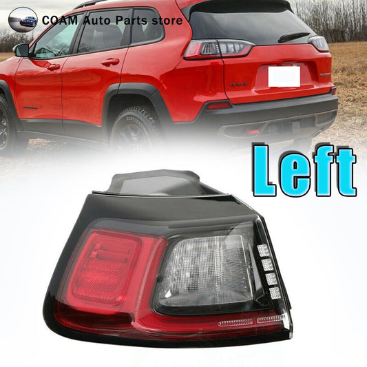 One-piece left rear brake light/taillight kit for Jeep Cherokee 2019-2021
