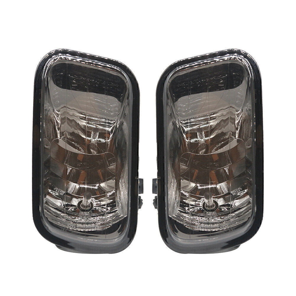 Pair Front Fog Light Lamps Black Lens for Dodge for Ram 1500 2500 3500 2009-2012