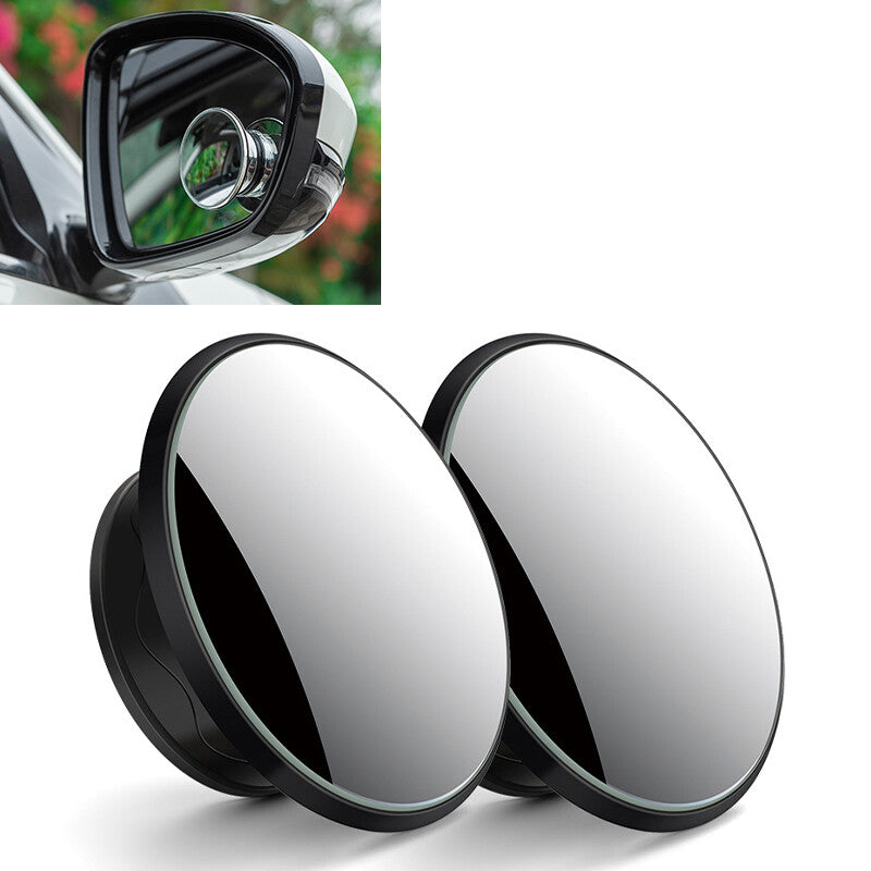 2Pcs Blind Spot Mirrors Round HD Glass 360¡ã Side Rear View Mirror for Car