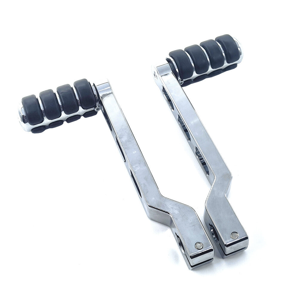 Chrome Heel Toe Gear Shift Lever Shifter Peg for Harley Touring Road King 88-up