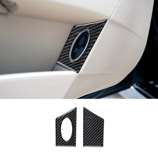 2X Carbon Fiber Boot Switch Trim for Mercedes-Benz W211 2003-2009