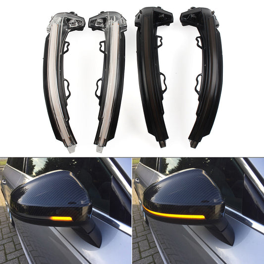 Dynamic LED Turn Signal Light Side Mirror Indicator for Audi for A4 S4 B9 for A5 S5 RS4