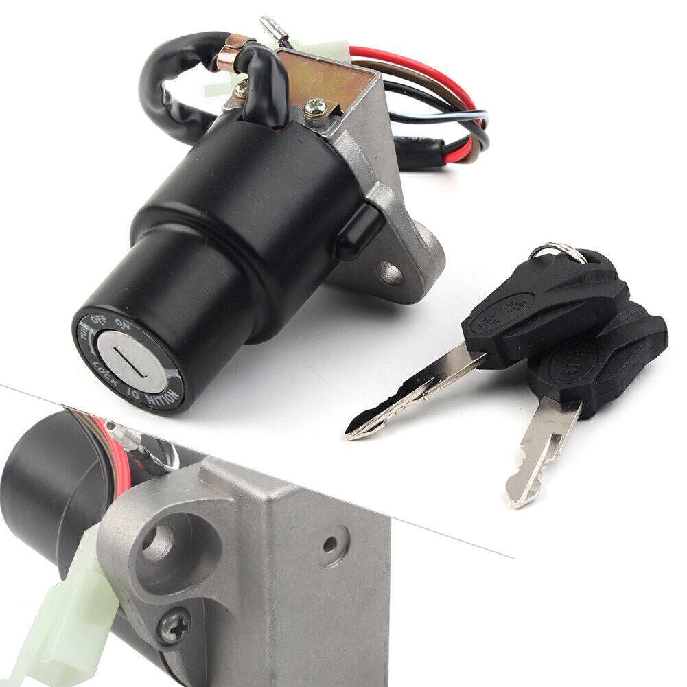 Ignition Switch Fuel Gas Cap Cover for Seat Key Lock for Yamaha XT250 XT550 XT600 US