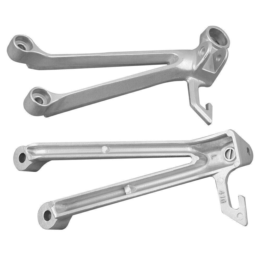 Moto Rear Passenger Footrest Foot Pegs Brackets Fits for Suzuki GSXR1000 K5 2005-06