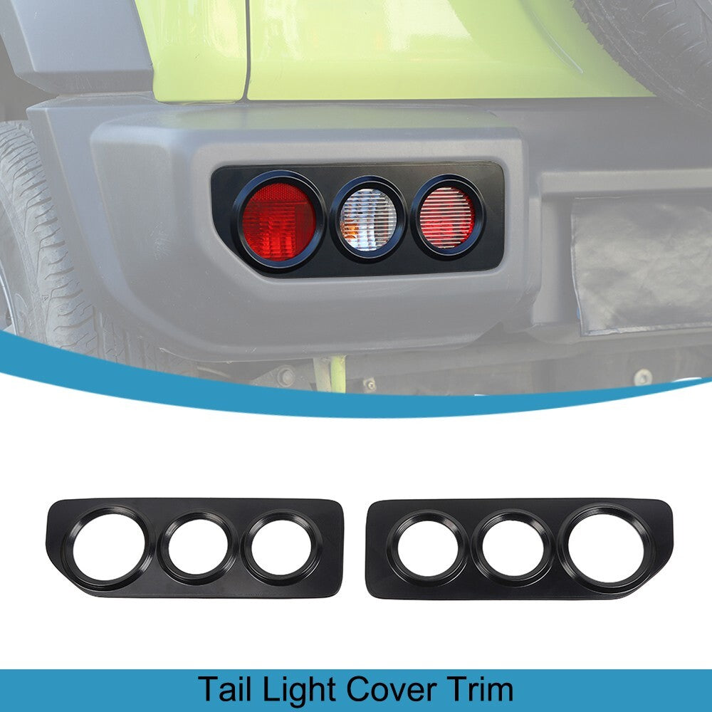 2PCS Rear Taillight Lamp Protect Guard Cover Trim for Suzuki for Jimny 2019-2024