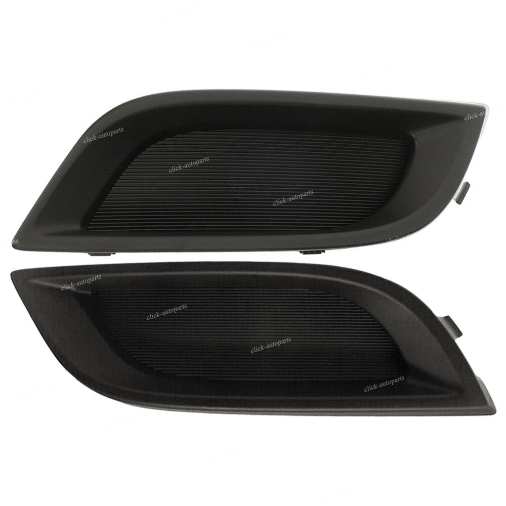 For 2010 2011 for Mazda 3 Unpainted Front LHRH Side Fog Light Lamp Frame Cover Trim