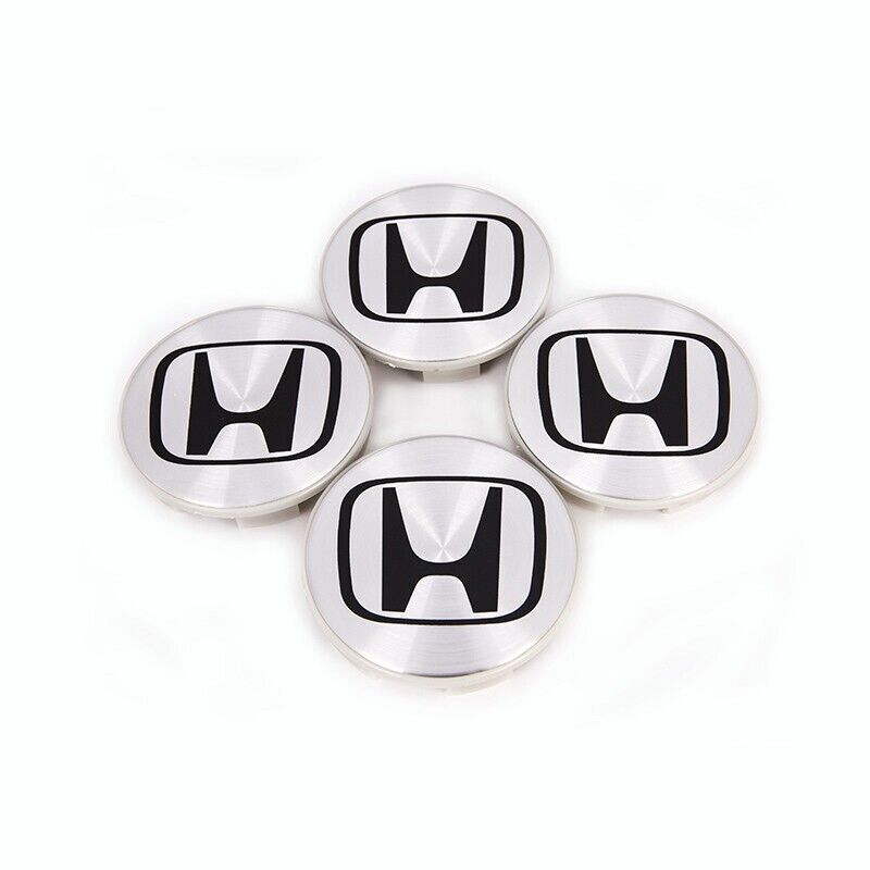 4-piece set of for Honda aluminum silver and black wheels, center 69mm, 2.75, suitable for Accord and for Civic .