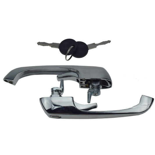 One pair of door handles with keys for use on mass transport vehicles 1969-1979