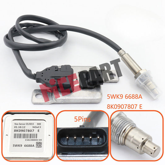 8K0907807E NOX Nitrogen Oxide Sensor compatible for VW for Passat 2.0L 12-15 5WK9 6688