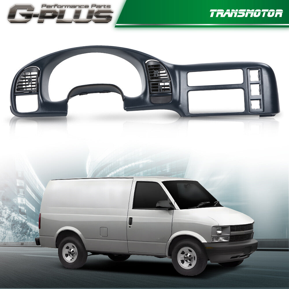 Fits 95 - 2005 for Chevrolet Astro for GMC Safari Bullet Dash Radio Cluster Decorative Bezel Panel