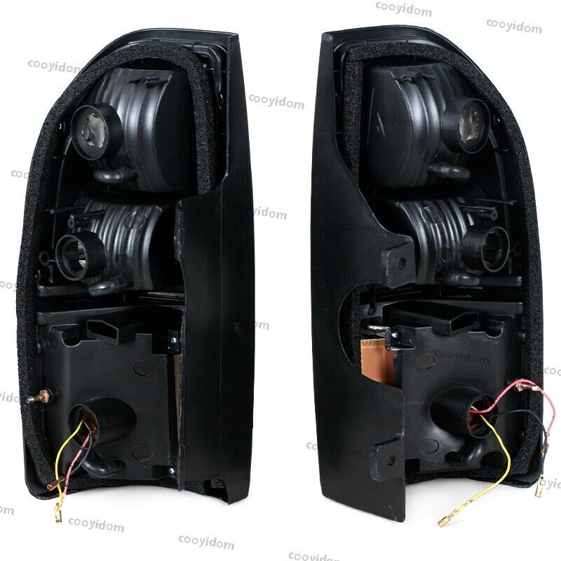 Pair for Toyota for Land Cruiser Prado LC90 1998 1999-2003 Smoked LED Tail light