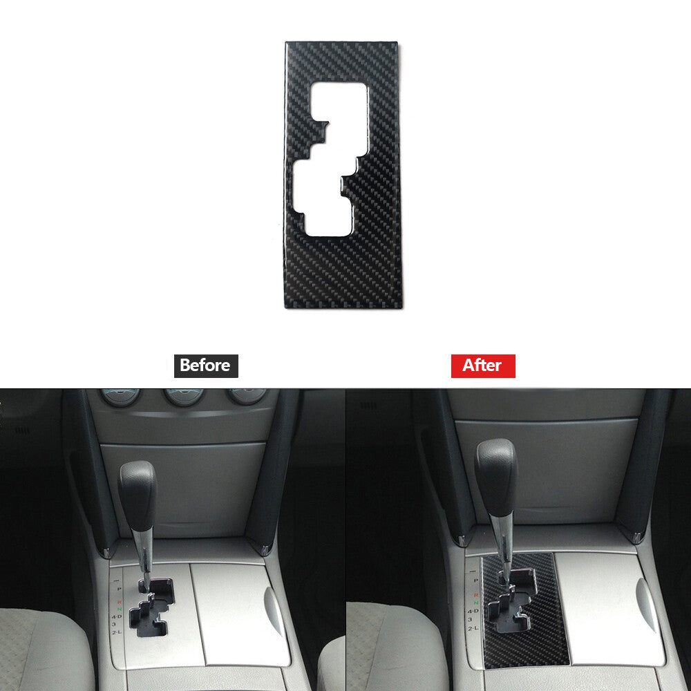 Carbon Fiber Automatic Transmission Panel Trim Type A for Toyota for Camry 2007-2011