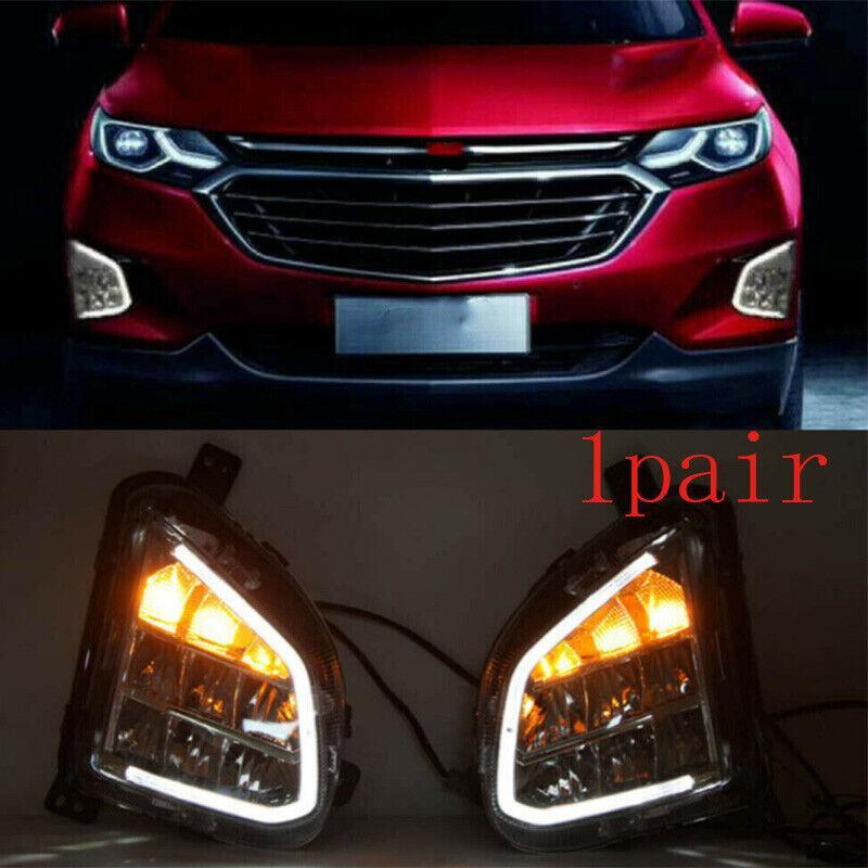 Daytime Running Light LED Front fog lamp for Chevrolet Equinox 2018-2020