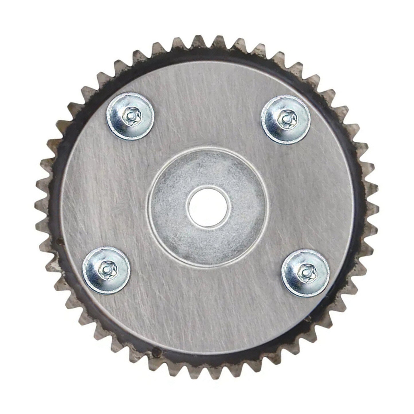The all-new 24350-3C113 CVVT timing camshaft gear is suitable for Kia and for Hyundai Azera, Sorento, and Sedona.