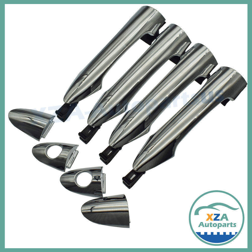 4Pcs Chrome Door Outer Handles with Cap for Kia Picanto 2011-16 82651-1Y000