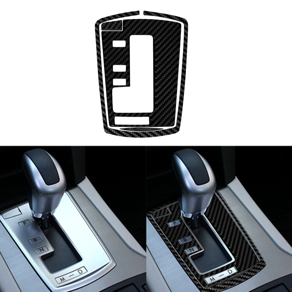 Carbon Fiber Automatic Gear Shift Inner Cover for Subaru Legacy Outback 2010-14