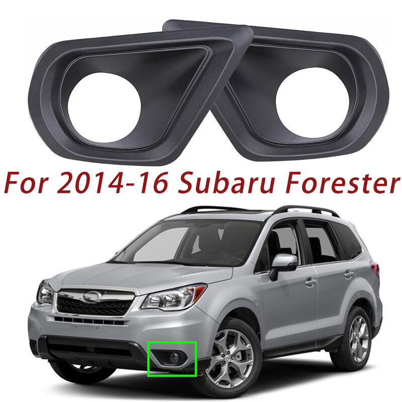 LHRH Fog Light Bezel Protector for 2014-16 for Subaru Forester 57731-SG020 57731-SG030